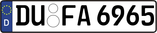 DU-FA6965