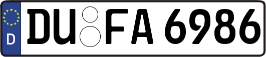 DU-FA6986