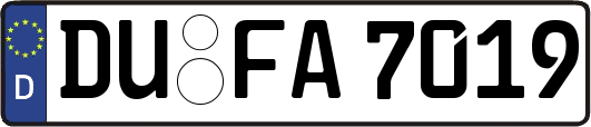 DU-FA7019
