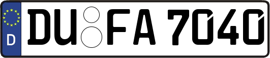 DU-FA7040