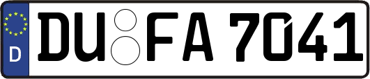 DU-FA7041