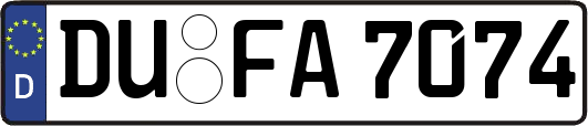 DU-FA7074