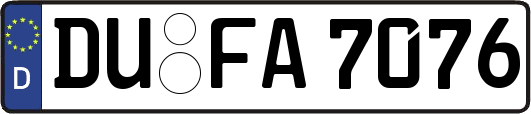DU-FA7076