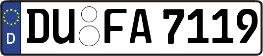 DU-FA7119