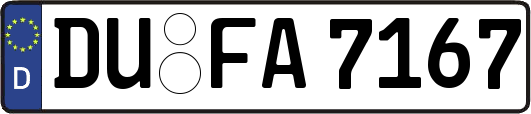 DU-FA7167