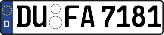DU-FA7181