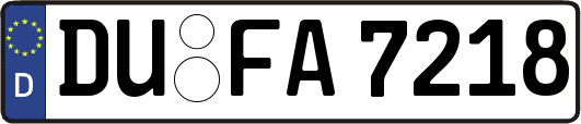 DU-FA7218