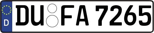 DU-FA7265