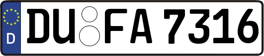 DU-FA7316