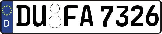 DU-FA7326