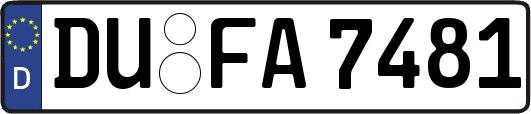 DU-FA7481