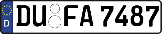 DU-FA7487