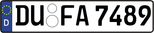 DU-FA7489