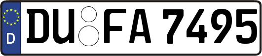 DU-FA7495
