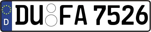 DU-FA7526