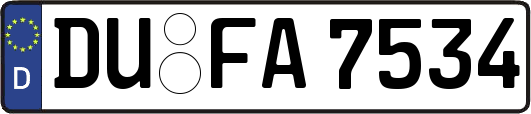 DU-FA7534