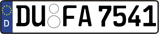 DU-FA7541