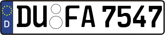 DU-FA7547