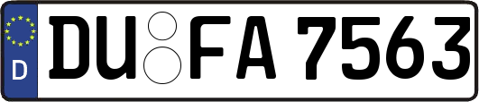 DU-FA7563