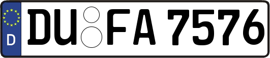 DU-FA7576