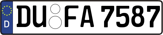 DU-FA7587
