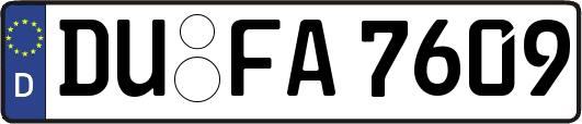DU-FA7609