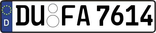 DU-FA7614