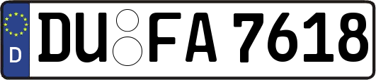 DU-FA7618