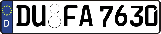 DU-FA7630