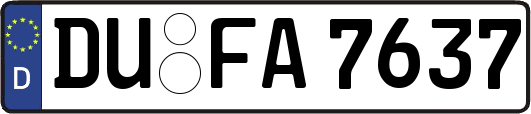 DU-FA7637