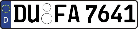 DU-FA7641