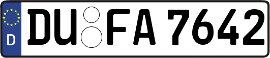 DU-FA7642