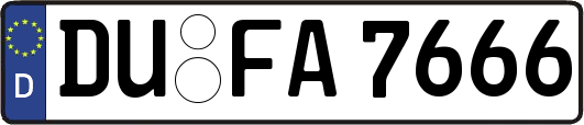 DU-FA7666