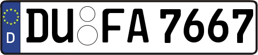 DU-FA7667