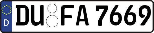 DU-FA7669