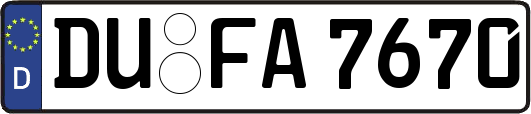 DU-FA7670