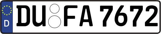 DU-FA7672