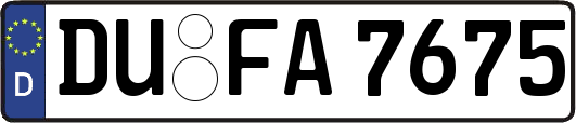 DU-FA7675