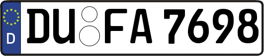DU-FA7698