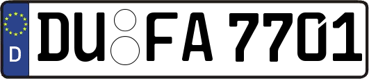 DU-FA7701