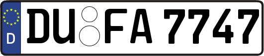 DU-FA7747