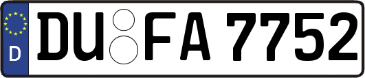 DU-FA7752
