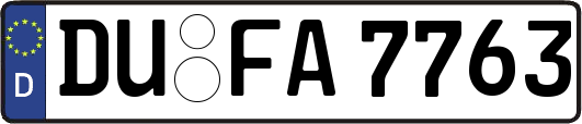 DU-FA7763
