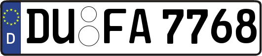 DU-FA7768