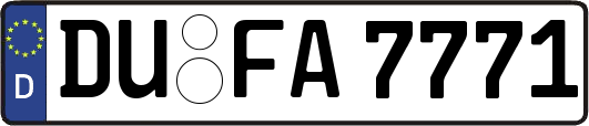DU-FA7771