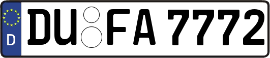 DU-FA7772