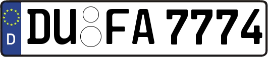 DU-FA7774