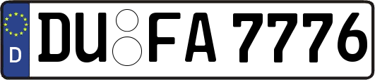 DU-FA7776