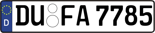 DU-FA7785