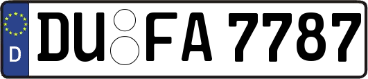 DU-FA7787